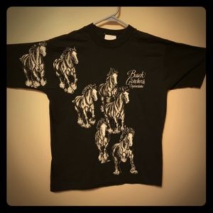 Vtg BUFFALO t-shirt clydesdales stampede